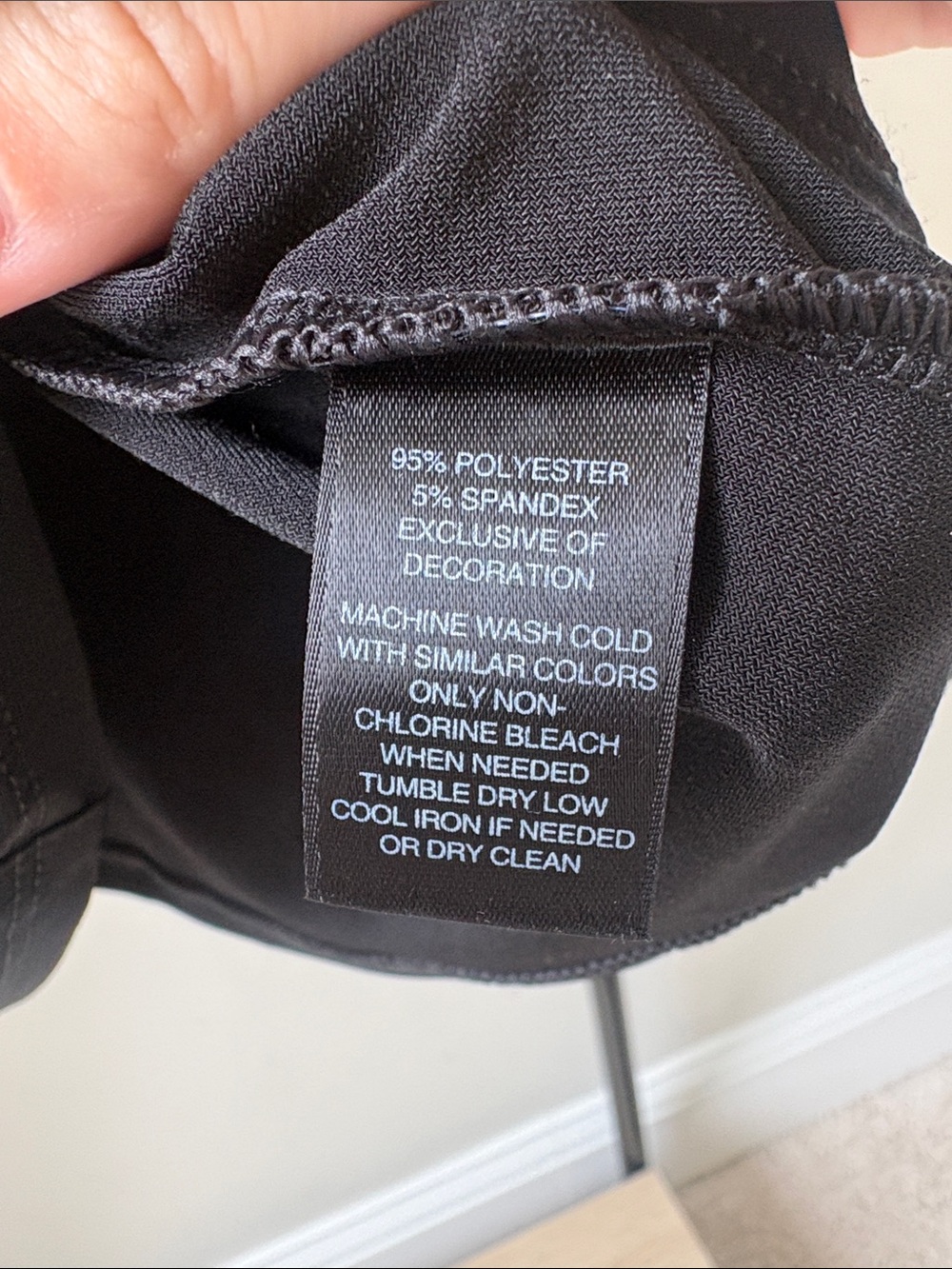 WHBM Black Sleeveless Ruffle Camisole Top - Picture 3 of 4